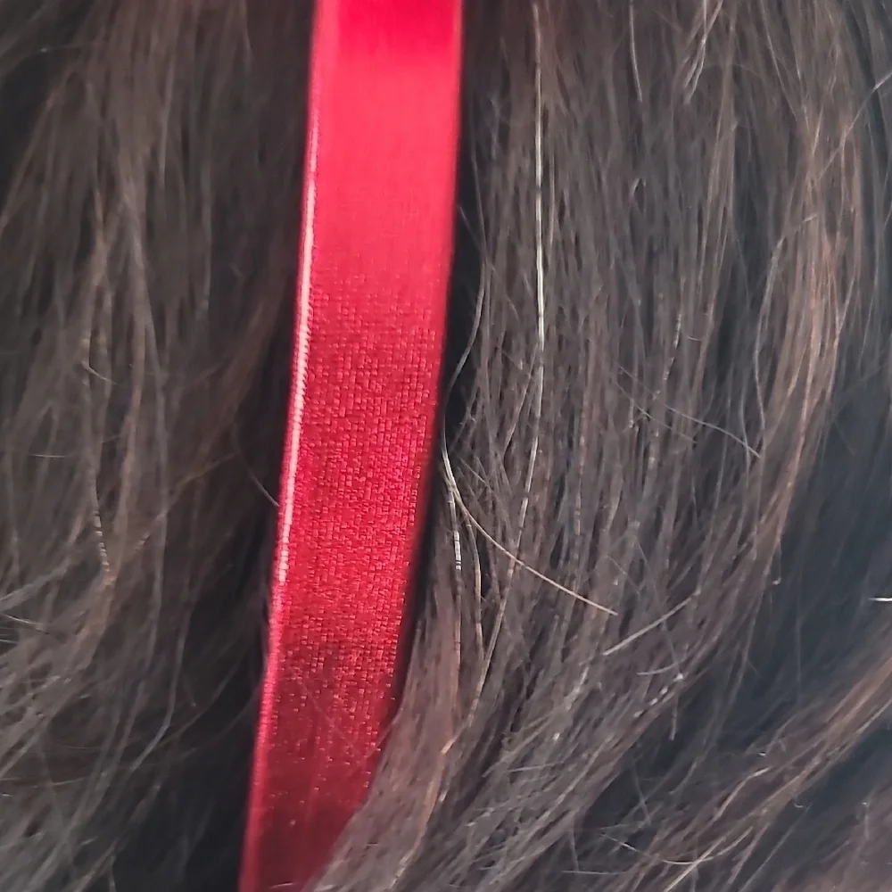 Sparkling Red Antler Headband